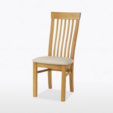 Windsor Swell Dining Chair (in fabric)