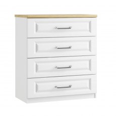 Sorrento 4 Drawer Wide Chest