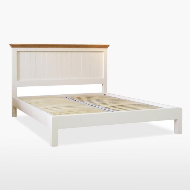 TCH Furniture Coelo 4'6 Double Panel Bedstead with Low Foot End