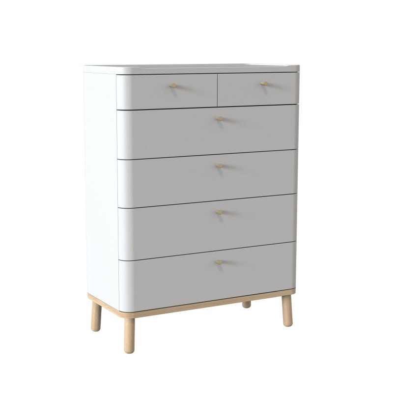 TCH Furniture Trua Large Chest with 6 Drawers (4+2)