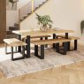 Bell & Stocchero Togo 1.8m Fixed Top Dining Table