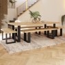 Bell & Stocchero Togo 2.2m Fixed Top Dining Table