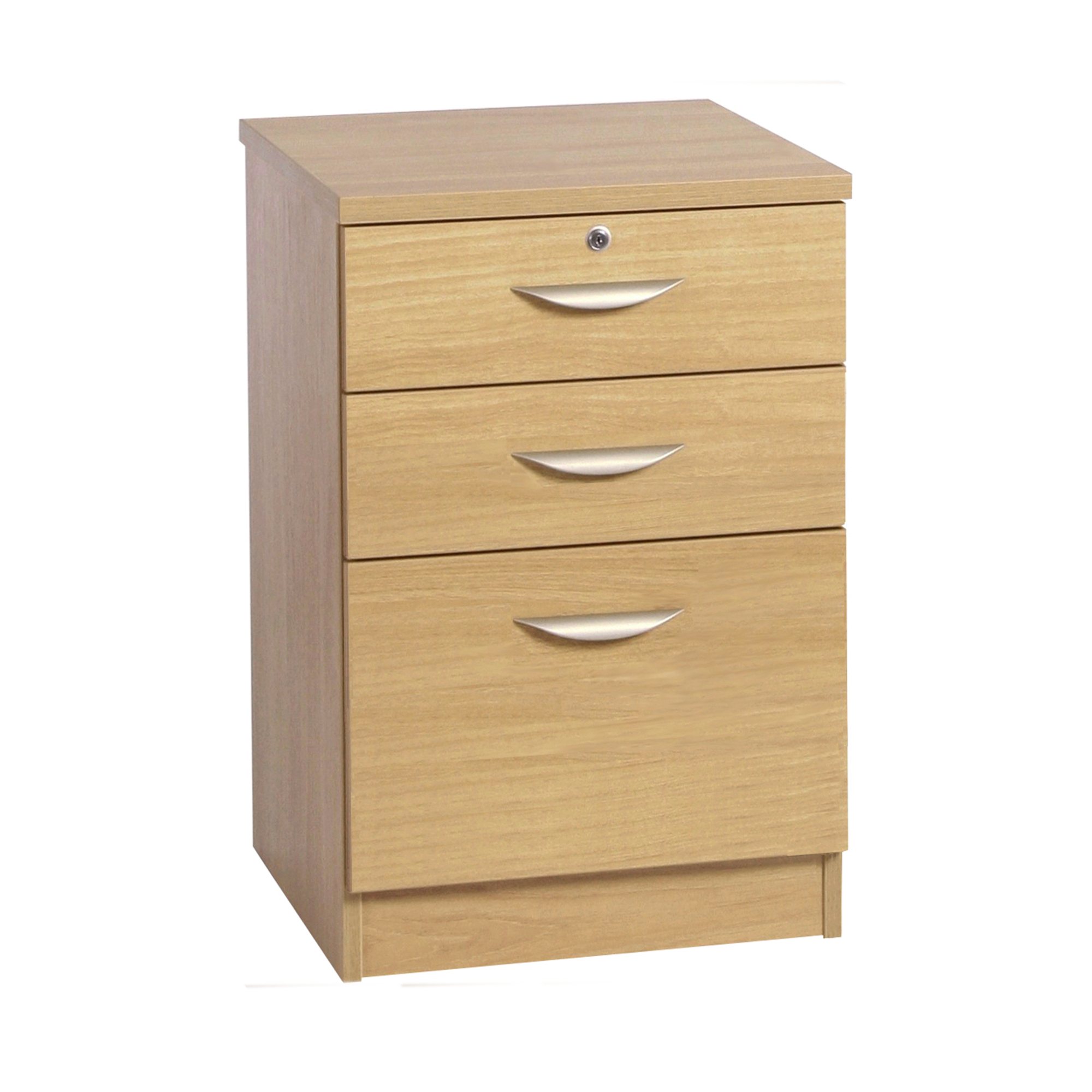Whites 3 Drawer Unit / Filing Queenstreet Carpets & Furnishings