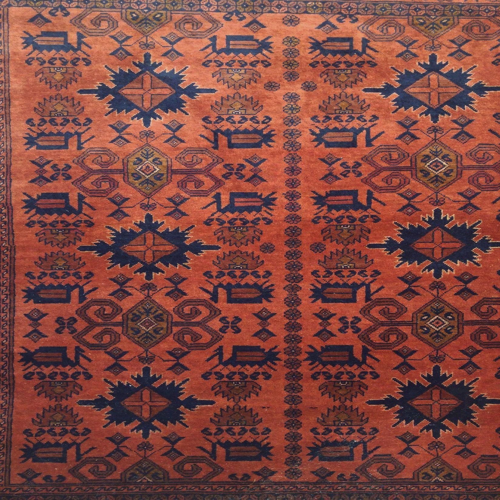 Afghan Khan Rug (192 x 150cm) Queenstreet Carpets & Furnishings