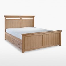 Lamont King Size 5'0 Bedstead with Storage