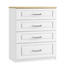 Sorrento 4 Drawer Wide Chest (with 1 Deep Drawer)