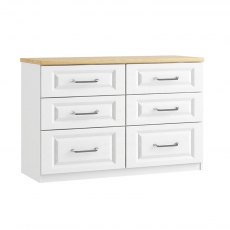 Sorrento 6 Drawer Twin Chest