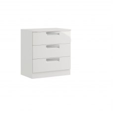 Milan 3 Drawer Midi Chest