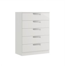 Milan 5 Drawer Wide Chest