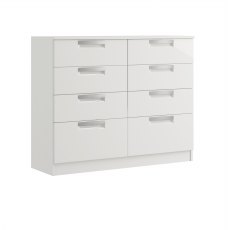 Milan 8 Drawer Twin Chest