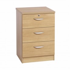 Whites 3 Drawer CD/DVD Storage Unit