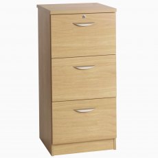 Whites 3 Drawer Filing Cabinet