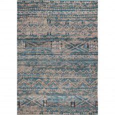 Antiquarian Kelim Zemmuri Blue Rug