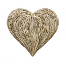 Driftwood Heart Wall Sculpture