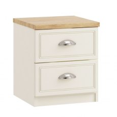 Vittoria 2 Drawer Bedside