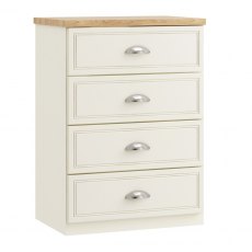 Vittoria 4 Drawer Midi Chest