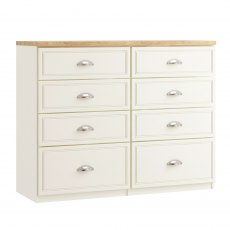 Vittoria 8 Drawer Twin Chest