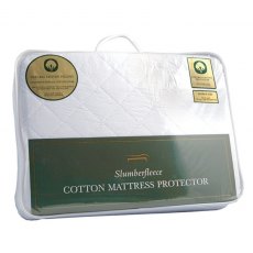 Slumberfleece 4'6 Cotton Mattress Protector