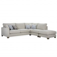 Dorset Large Corner Sofa with Footstool