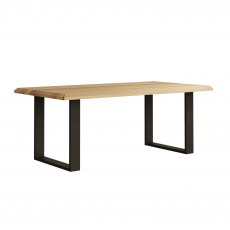 Togo 2.0m Fixed Top Dining Table