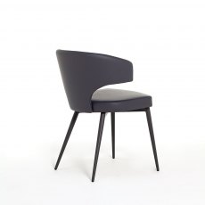 Wing Dining Chair with Metal Legs (base 04)