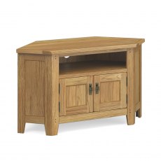 Burford Corner TV Unit with Door.