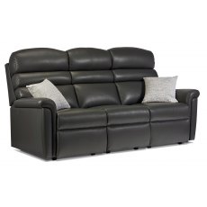 Sherborne Comfi-Sit Fixed 3 Seater Sofa (leather)