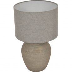 Baslow Etched Grey Lamp Baslow Etched Grey Lamp