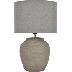 Baslow Etched Grey Lamp Baslow Etched Grey Lamp