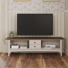 HAPTON 2 Drawer Wide TV Unit HAPTON 2 Drawer Wide TV Unit