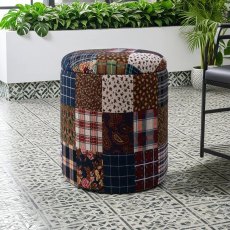 Patchwork Storage Stool
