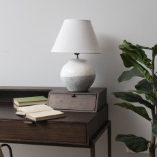 Skyline Grey & Cream Table Lamp Skyline Grey & Cream Table Lamp