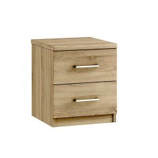 Modena 2 Drawer Bedside