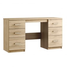 Modena Double Pedestal Dressing Table