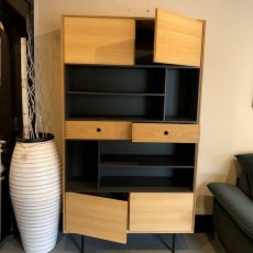 KORGEN Oak Large Bookcase