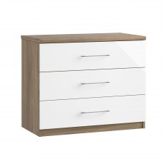 Catania 3 Drawer Wide Chest