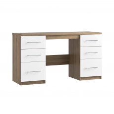 Catania Double Pedestal Dressing Table