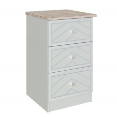Caleri 3 Drawer Bedside
