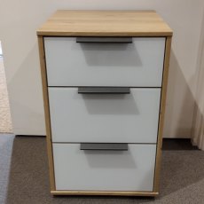 WIEMANN Monaco 3 drawer Bedside Chest