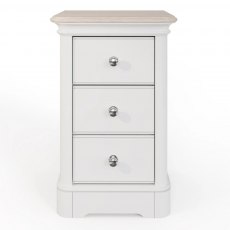 CHARTWELL Small 3 Drawer Narrow Bedside