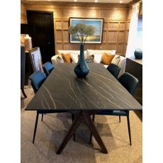 ALABASTAR Stone Noir Desir Dining Table