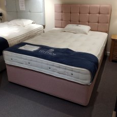 HYPNOS 5'0 Cotton Origins 6 Divan Set & Grace Headboard