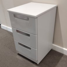 MILAN 3 Drawer Bedside Chest