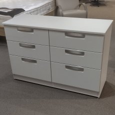 MILAN 6 Drawer Twin Chest
