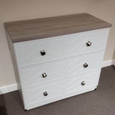 CALERI 3 Drawer Wide Chest