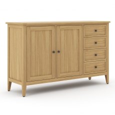 Malmo Oak  Large Sideboard