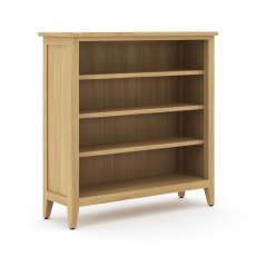 Malmo Oak Small Bookcase