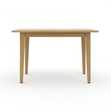 Malmo Oak 120cm Extending Dining Table