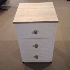 CALERI 3 Drawer XL Bedside Chest