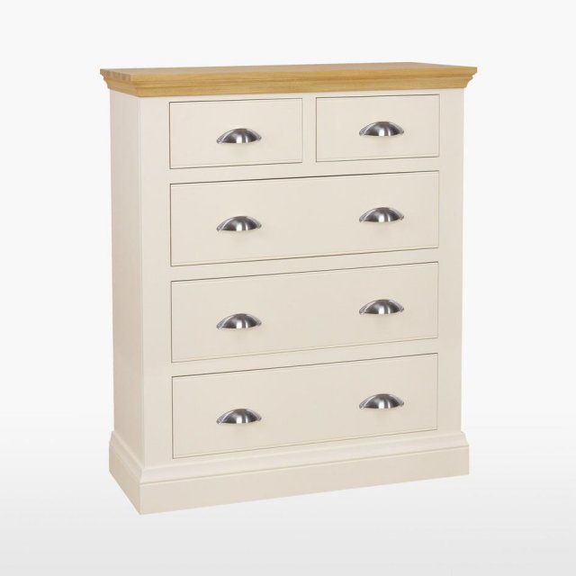 TCH Furniture Coelo Chest of 5 Drawers (3+2)